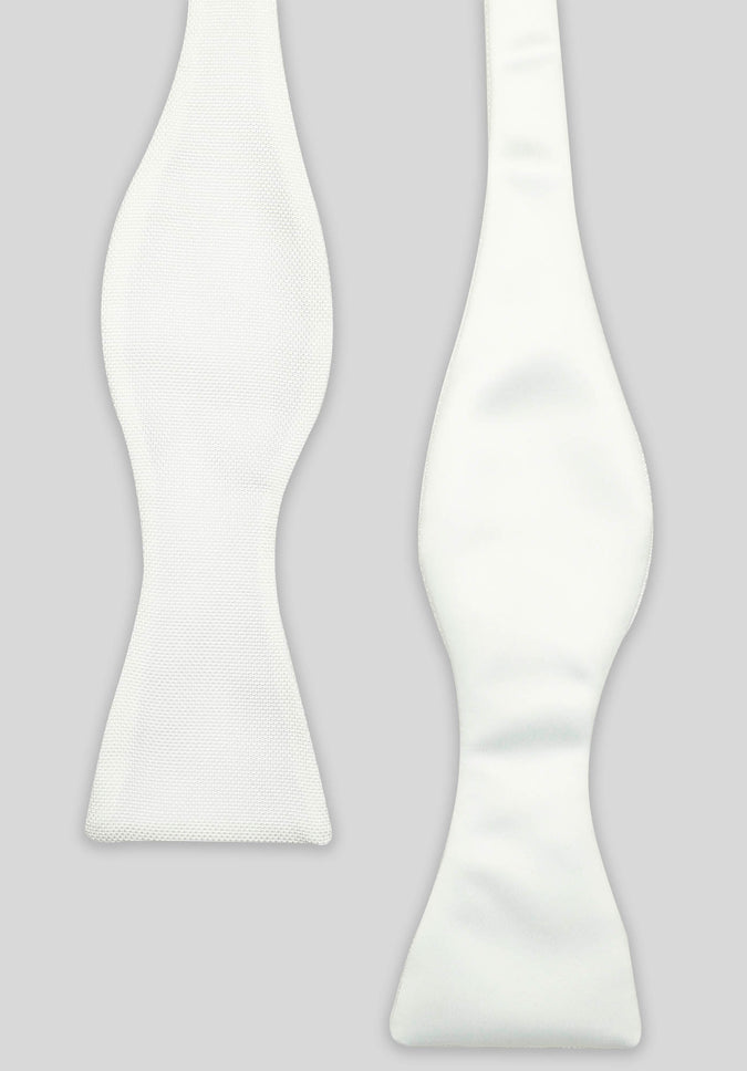 DOUBLE SIDED SELF-TIE BOW