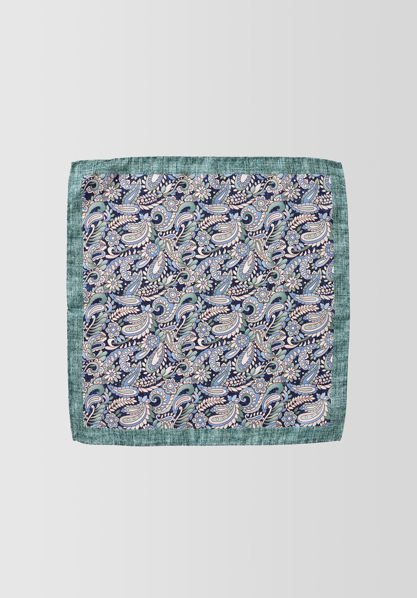 FLORAL PAISLEY POCKET SQUARE