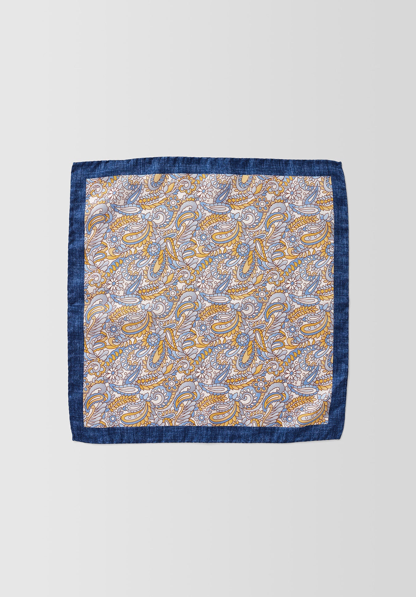 FLORAL PAISLEY POCKET SQUARE